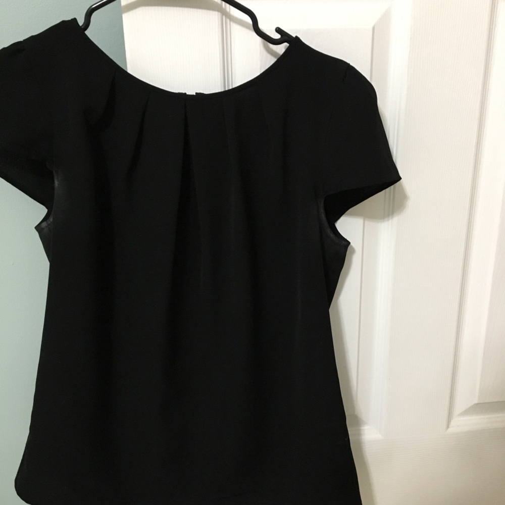 Zipper back dress shirt
